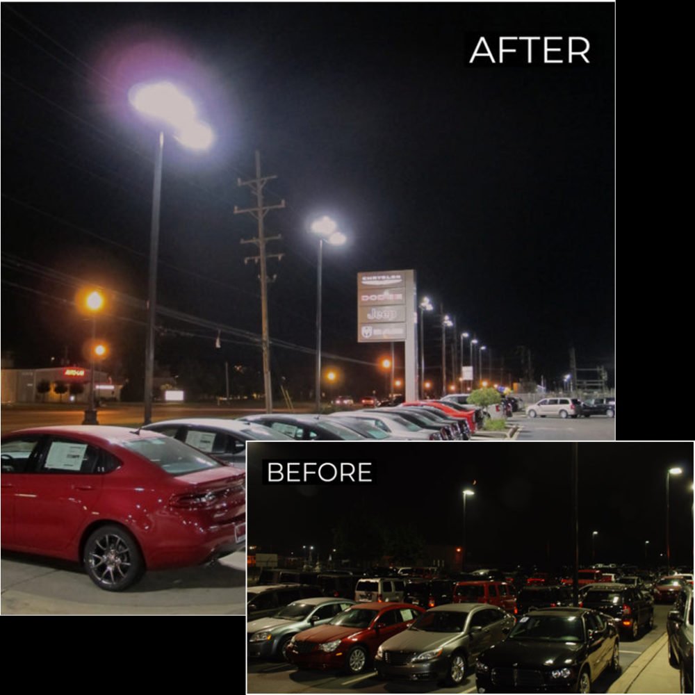 Before & After Parking Lights