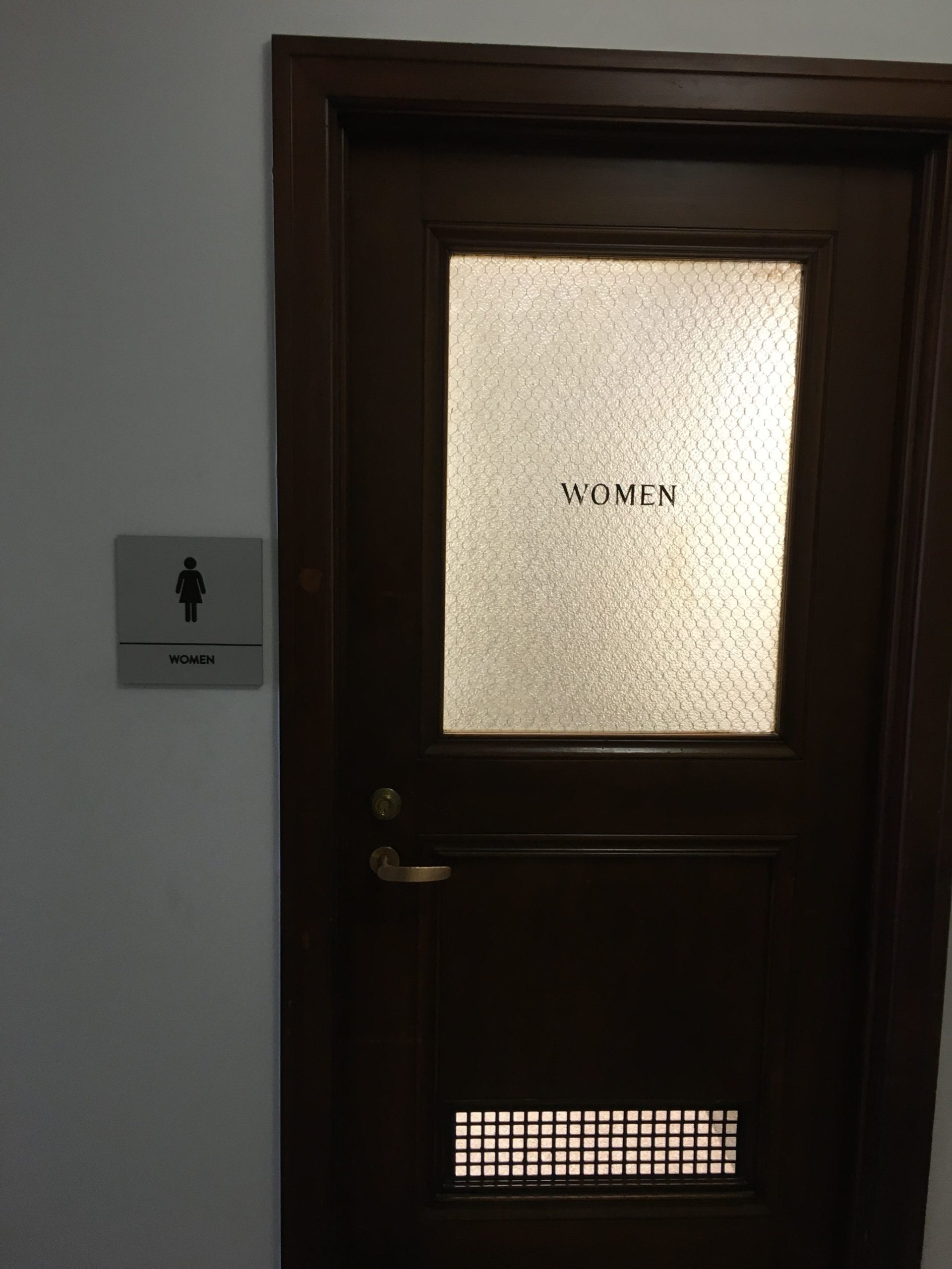Bedrock first nation ada signs_ womens women restroom bathroom