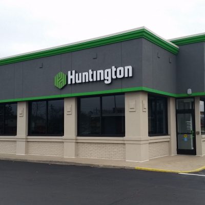huntington bank install channel letters